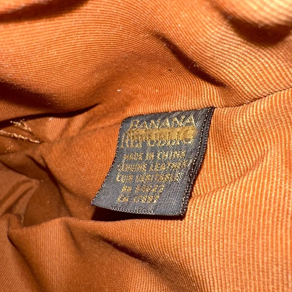 Banana Republic Tan Leather Tote Bag - Picture 8 of 11